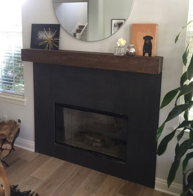 Midwood Designs Rustic Fireplace Shelf Mantel & Reviews Wayfair